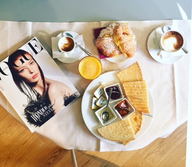prima colazione glamour al Lords of Verona