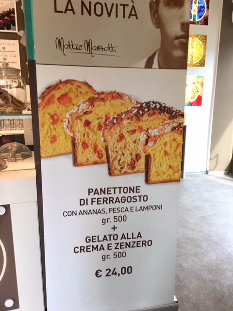 il panettone di Ferragosto di Matteo Manzotti