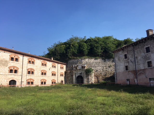 cortile del Carcere Militare