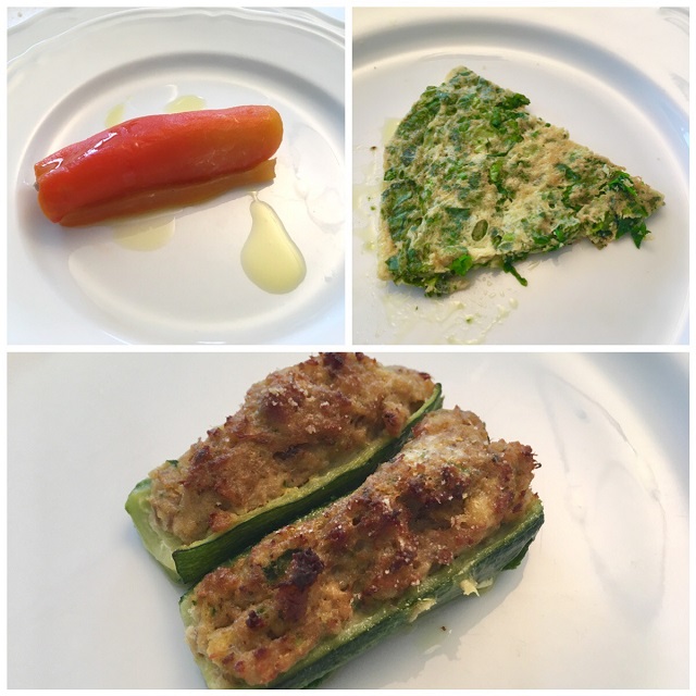 antipasti del ristorante Cacciatori