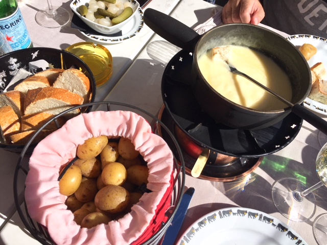 fondue au fromage
