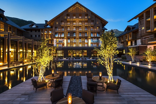 esterno dell'hotel -The Chedi