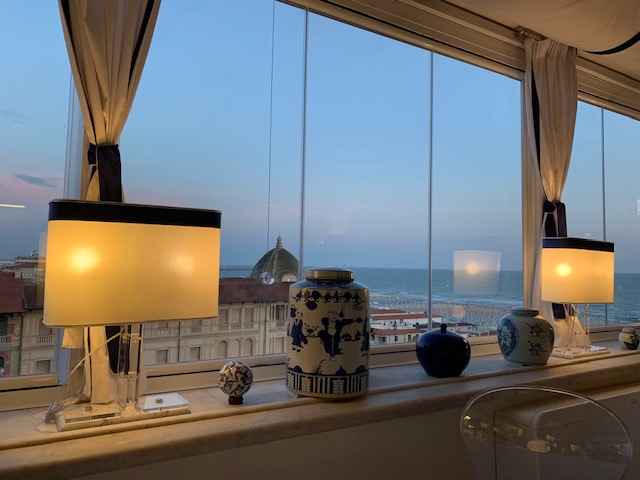 vista dal ristorante gourmet Piccolo Principe
