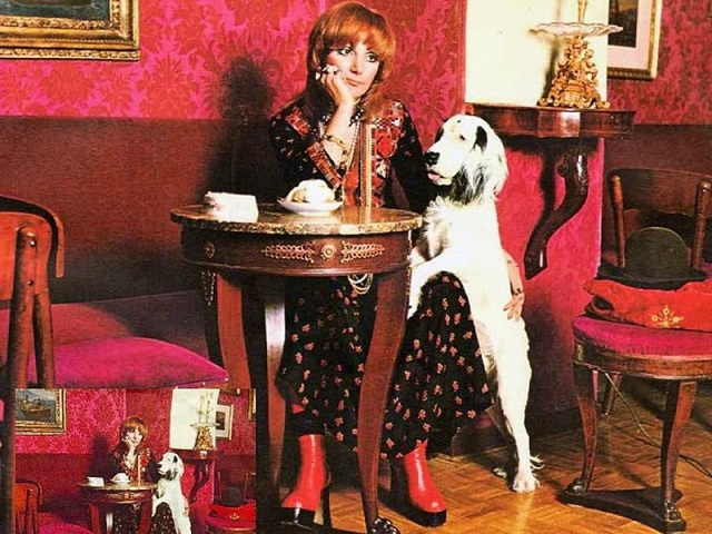 la copertina del 45 giri di Mia Martini