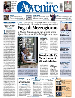 il titolo di Avvenire