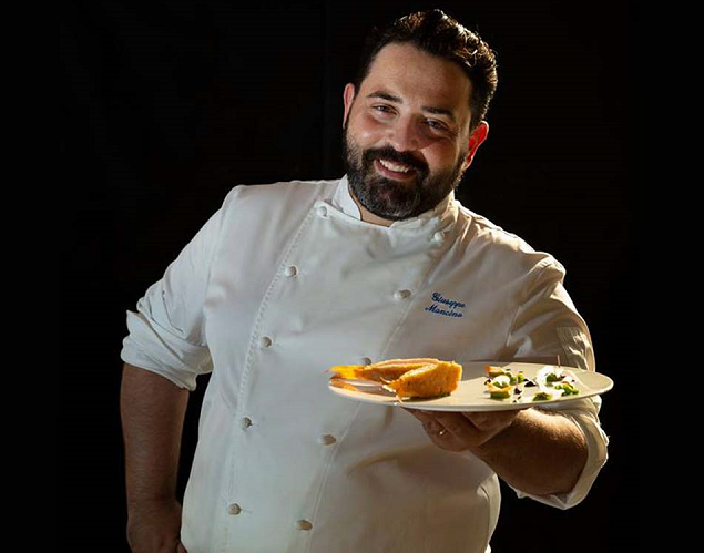 l'executive chef Giuseppe Mancino
