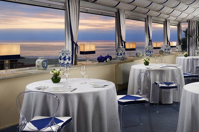 il ristorante gourmet Piccolo Principe al tramonto
