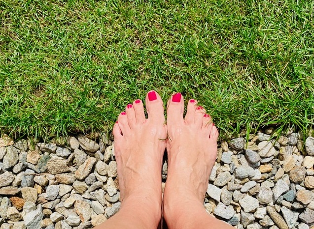 barefooting nel parco-photo credits @isabellaradaelli