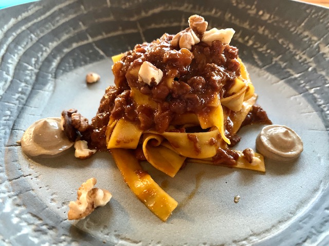 tagliatelle al ragù dell'anniversario