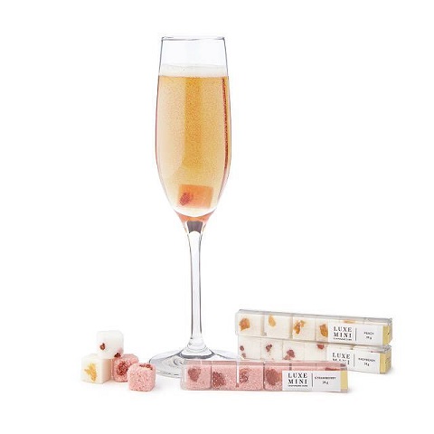 Minute Mimosa Sugar Cube trio