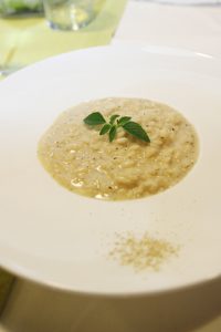risotto con taleggio ed erbe fini