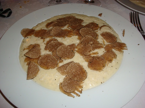 risotto taleggio e tartufo