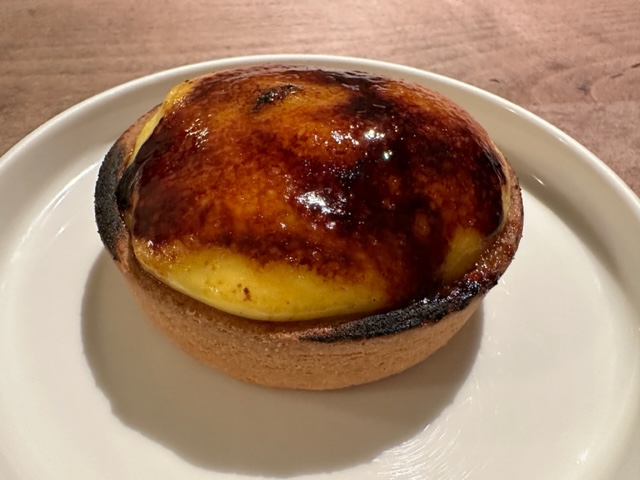 Tartelletta con crème brûlée