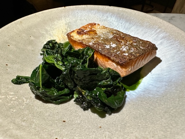 filetto di salmone alla piastra
