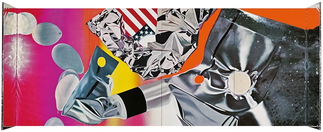 James RosenquistFlamingo Capsule, 1970 Guggenheim Bilbao Museoa GBM1997.9 © James Rosenquist Foundation, Guggenheim Bilbao Museoa, Bilbao, 2024 