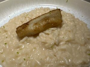 Osteria degli Amici-risotto al limone con persico