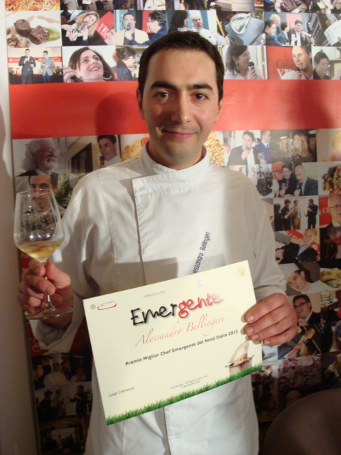 Alessandro Bellingeri: vincitore di Chef Emeergente Nord Italia 2013