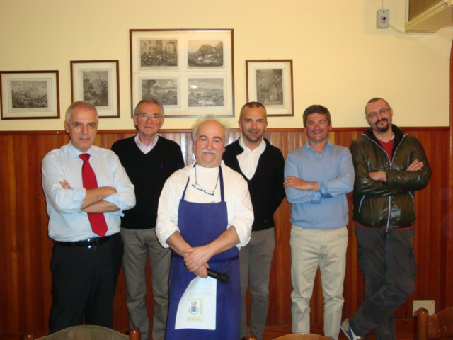 Antonio Bonetti, Claudio Rambelli e i produttori di pane, formaggio e vino