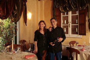 Mariella e Fabrizio del ristorante Butterfly