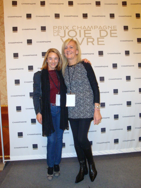 Rosaria Franzelli e Isabella Radaelli alla Giornata Champagne 2013