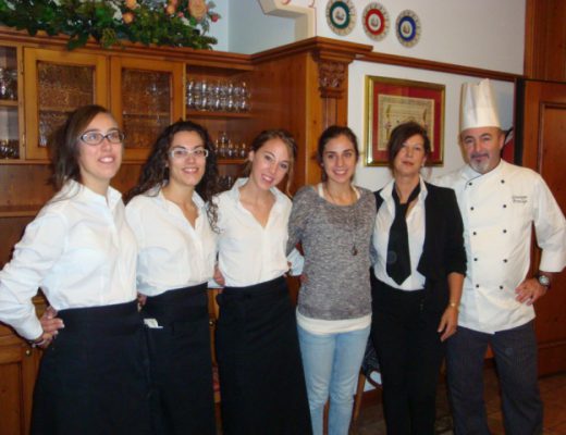 lo staff del ristorante Da Pino