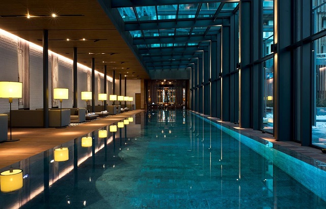 indoor pool - The Chedi