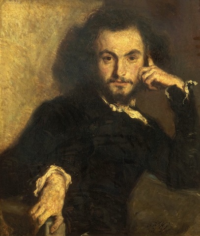 Baudelaire 1844 ritratto di Emile Deroy