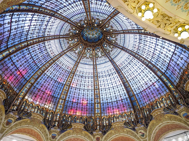 Galeries Lafayette Dome view