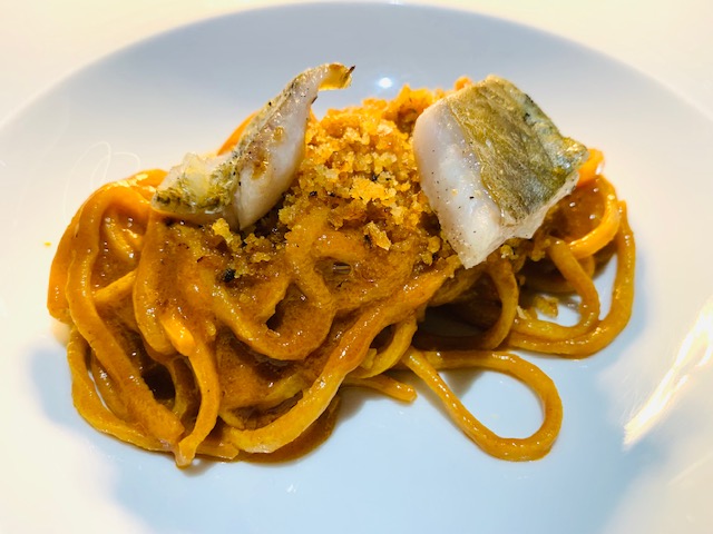Spaghetti alla chitarra e pesce da zuppa