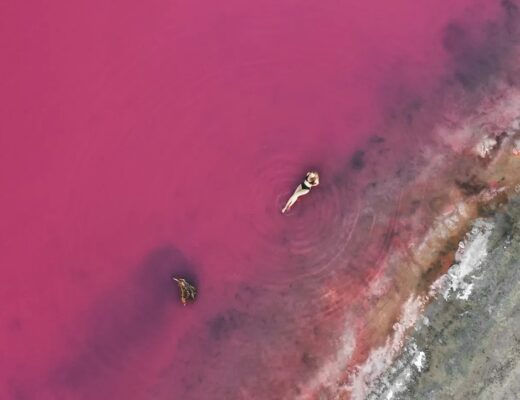 Hutt Lagoon Australia- @IgorFainsteinGetty