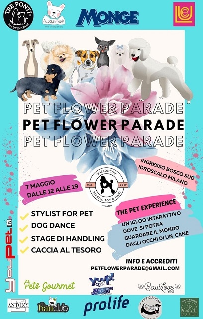 pet flower parade locandina