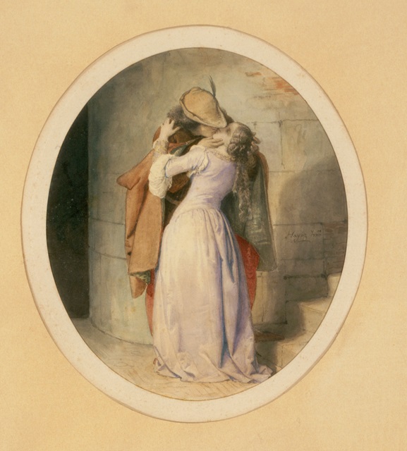 Francesco Hayez Il bacio post 1859