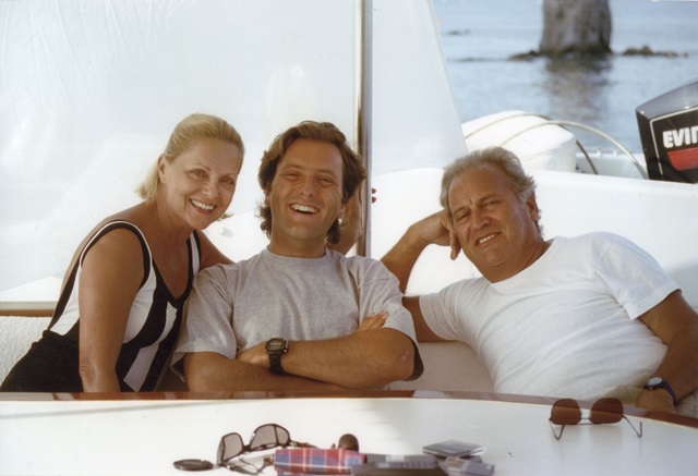 irna Lisi, Corrado e Franco Pesci, 1994, foto Veronica Pesci
