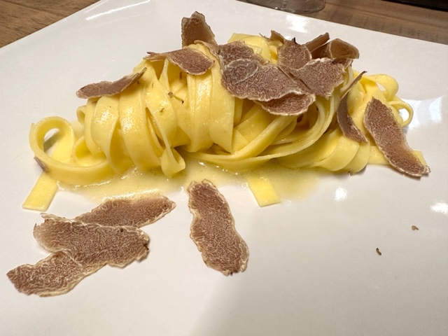 tagliatelle con tartufo di San Miniato