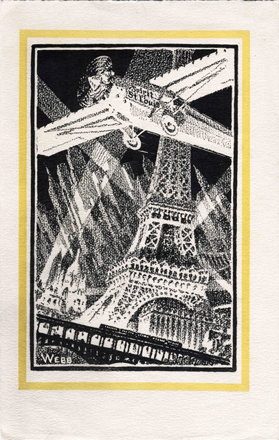 Parigi, 24 maggio 1927 – Colazione offerta a Lindberg in occasione della trasvolata New York – Parigi “no stop”