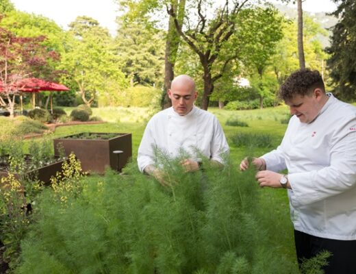 da sx chef Davide Caranchini e chef Andrea Casali