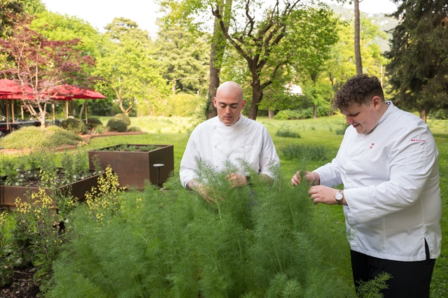 da sx chef Davide Caranchini e chef Andrea Casali