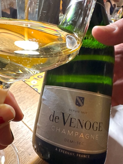 Champagne De Venoge Cordon Bleu Demi Sec