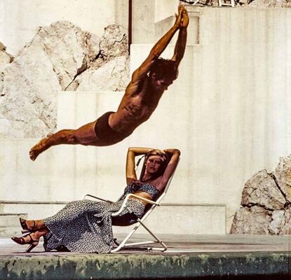 1_Helmut Newton, Grand Hôtel du Cap, Marie Claire, Antibes 1972 © Helmut Newton Foundation