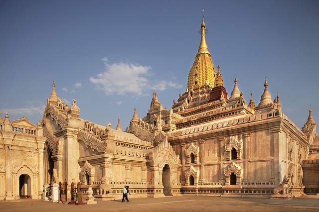 Ananda temple, Old Bagan village area, Mandalay region, Myanmar, Asia