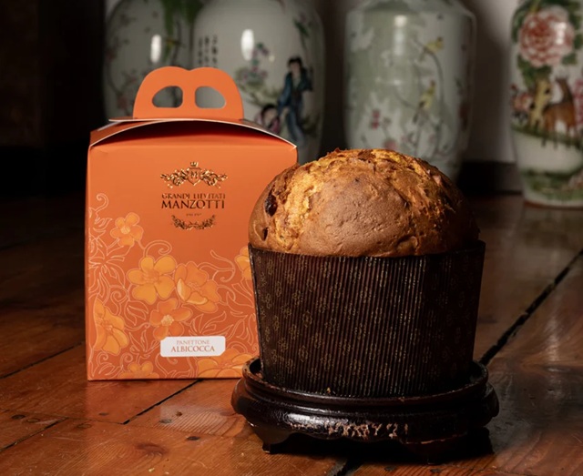 Panettone Albicocca Grandi Lievitati Manzotti
