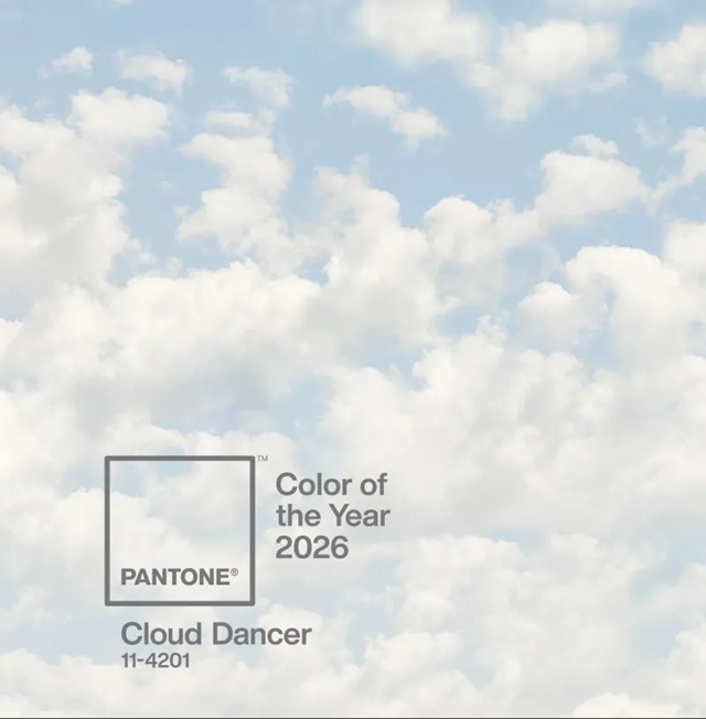 Cloud Dancer - Pantone Color of the Year 2026
