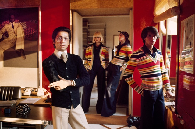 Elisabetta Catalano, Valentino Garavani, Anni '70, Stampa Fine Art inkjet su carta Baryta, Stampa modern (2026), Courtesy Viasaterna e Archivio Elisabetta Catalano